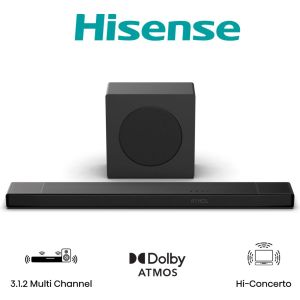 Hisense AX3120Q Nero 3.1.2 canali 440 W
