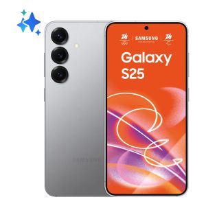 Samsung Galaxy S25 Smartphone AI, Display 6.2'' FHD+ Dynamic AMOLED 2X, Fotocamera 50MP, RAM 12GB, 128GB, 4.000 mAh, Silver shadow