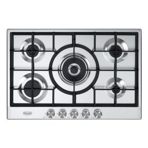 De’Longhi NSL 575 X piano cottura Acciaio inox Da incasso 75 cm Gas 5 Fornello(i)