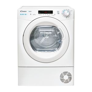 Candy Smart , Asciugatrice 9 KG, Classe E, Bianco, Vapore, Wi-Fi, CRE H9A2DE-S