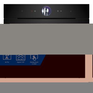 Bosch Serie 8 HSG7261B1 Forno a vapore Air Fry Nero Classe A+