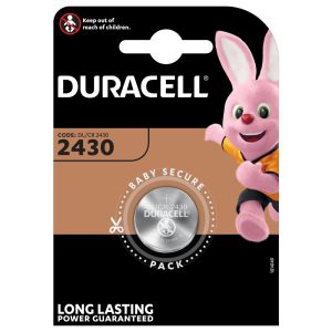 Duracell DU49 batteria per uso domestico Batteria monouso CR2430 Litio