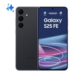 Samsung Galaxy S25 FE, Smartphone AI, Display Dynamic AMOLED 2X 6.7'', Fotocamera 50MP, 8GB RAM, 256GB, Batteria 4.900 mAh, Jetblack
