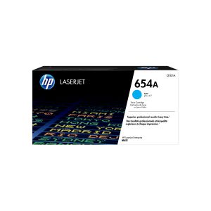 HP Cartuccia Toner originale ciano LaserJet 654A