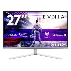 Philips Evnia 8000 27M2N8500/00 Monitor PC 67,3 cm (26.5") 2560 x 1440 Pixel Quad HD QD-OLED Bianco
