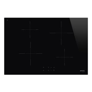 Smeg Universal SI2741D piano cottura Nero Da incasso 75 cm Piano cottura a induzione 4 Fornello(i)