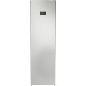 Bosch Serie 4 KGN397LDF Frigorifero Combinato da libera installazione 203 X 60 cm Metal look Classe D