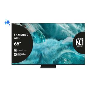 Samsung QLED AI TV 65" QE65Q7F5AUXZT 4K, Processore Q4 AI, 4K Upscaling, Color Booster Pro, OTS Lite, Air Slim Design, Vision AI Smart TV, 2025