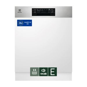 Electrolux Lavastoviglie Incasso 60 Cm - Int. Parziale 13 Coperti Classe E 44 Dba EEA47201IX MADE IN EUROPE