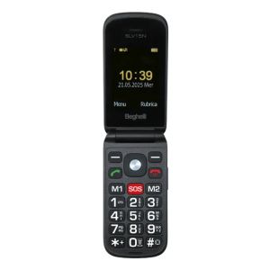 Beghelli 9137N cellulare 6,1 cm (2.4") 87 g Nero Telefono per anziani